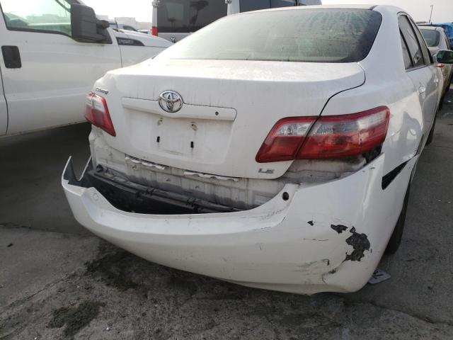 Photo 9 from auction – 2007 TOYOTA CAMRY CE with VIN JTNBE46K673016167