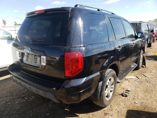 Photo 4 from auction – 2005 HONDA PILOT EXL with VIN 5FNYF186X5B011838