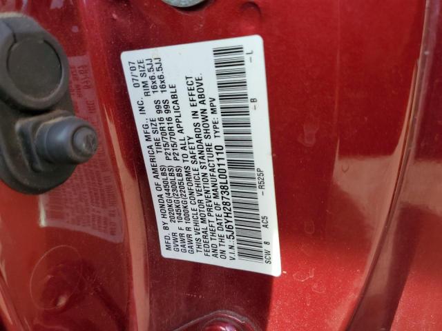 Photo 10 from auction – 2008 HONDA ELEMENT EX with VIN 5J6YH28738L001110