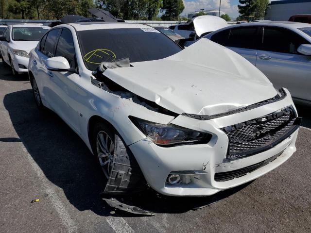 INFINITI Q50 BASE 2015 with VIN JN1BV7AP8FM357445 - Photo from auction