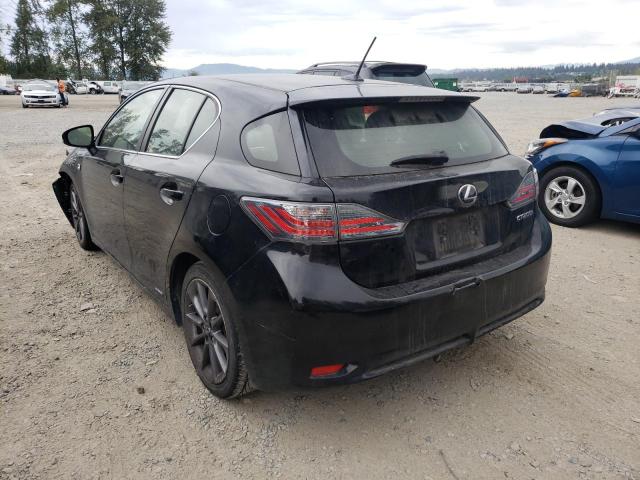 Photo 3 from auction – 2012 LEXUS CT 200 with VIN JTHKD5BH6C2104531