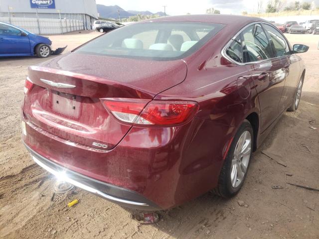 Photo 4 from auction – 2016 CHRYSLER 200 LIMITE with VIN 1C3CCCAB9GN129961