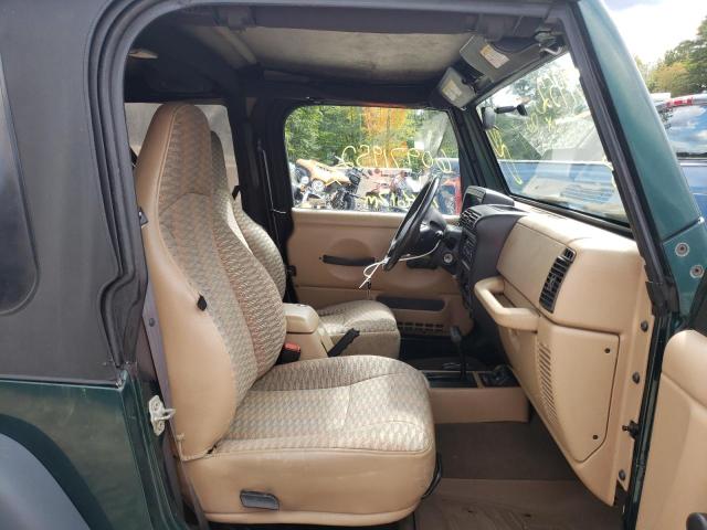 Photo 5 from auction – 2000 JEEP WRANGLER / with VIN 1J4FA49S7YP736983