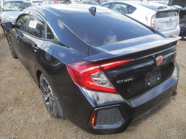 Photo 3 from auction – 2017 HONDA CIVIC SI with VIN 2HGFC1E59HH701253