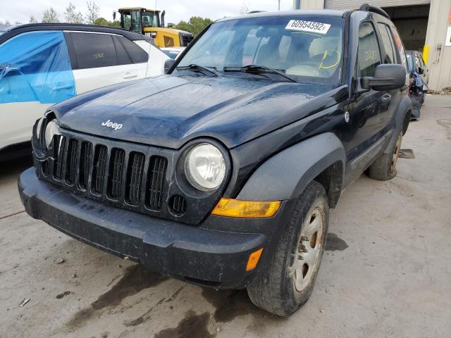 Photo 2 from auction – 2006 JEEP LIBERTY SP with VIN 1J4GL48K26W255753