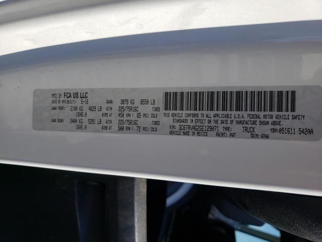 Photo 10 from auction – 2016 RAM PROMASTER with VIN 3C6TRVAG2GE129071