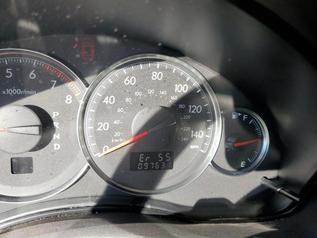Photo 8 from auction – 2009 SUBARU LEGACY 2.5 with VIN 4S3BL616697228000