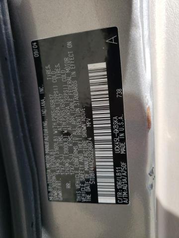 Photo 10 from auction – 2005 TOYOTA SEQUOIA SR with VIN 5TDBT44A25S236874