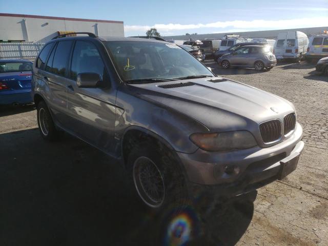 BMW X5 3.0I 2006 with VIN 5UXFA13506LY24445 - Photo from auction