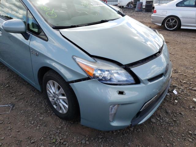Photo 9 from auction – 2012 TOYOTA PRIUS PLUG with VIN JTDKN3DPXC3004109