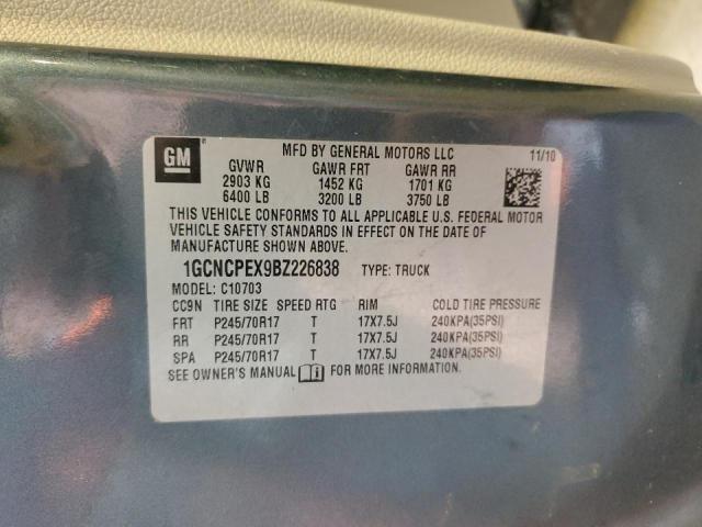 Photo 10 from auction – 2011 CHEVROLET SILVERADO with VIN 1GCNCPEX9BZ226838
