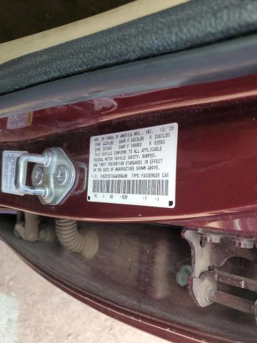 Photo 10 from auction – 2010 HONDA ACCORD EX with VIN 1HGCP2F74AA068498