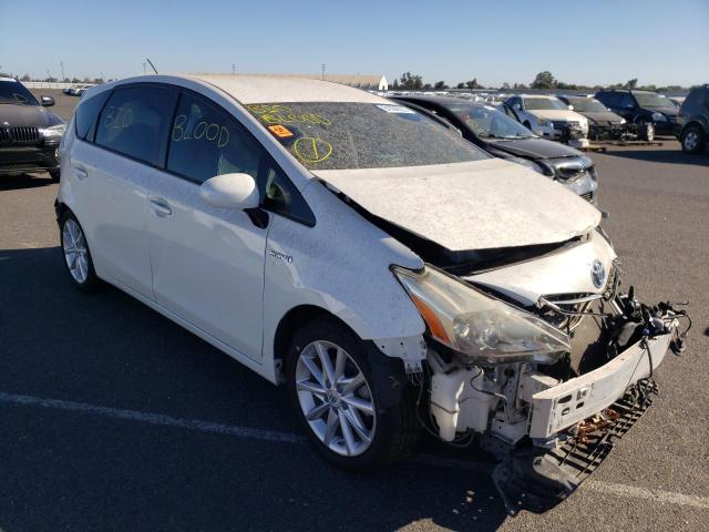 TOYOTA PRIUS V 2012 with VIN JTDZN3EU8C3024071 - Photo from auction
