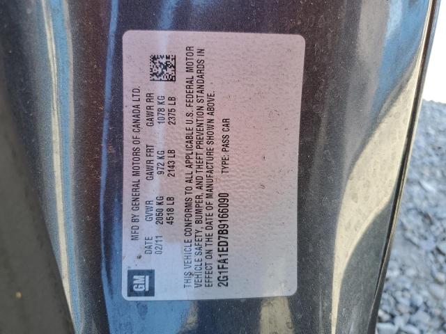 Photo 10 from auction – 2011 CHEVROLET CAMARO LS with VIN 2G1FA1ED7B9166090