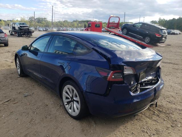 Photo 3 from auction – 2022 TESLA MODEL 3 with VIN 5YJ3E1EB4NF185645