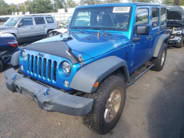 Photo 2 from auction – 2015 JEEP WRANGLER U with VIN 1C4BJWDG2FL591939