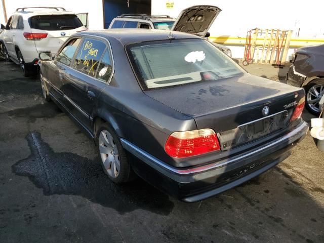 Photo 3 from auction – 2001 BMW 740 IL with VIN WBAGH83401DP21754