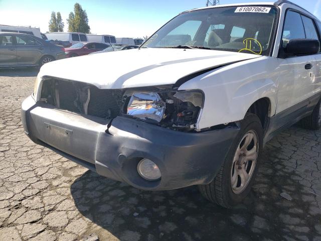 Photo 9 from auction – 2003 SUBARU FORESTER 2 with VIN JF1SG63643H739536