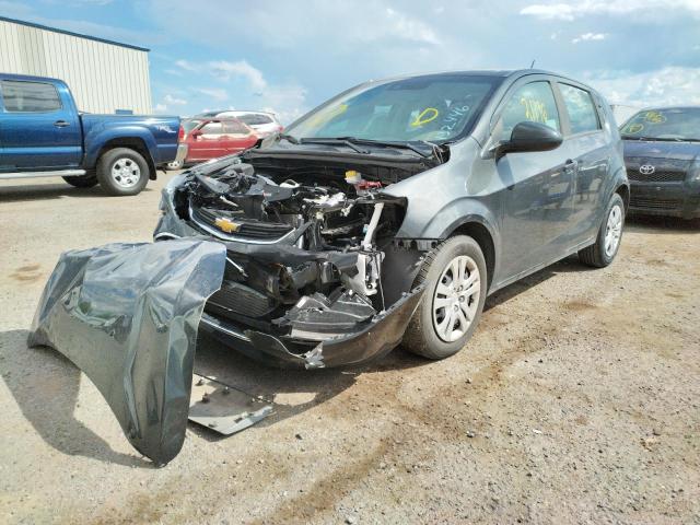 CHEVROLET SONIC 2020 with VIN 1G1JG6SB8L4132446 - Photo from auction