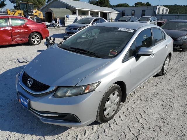 Photo 2 from auction – 2014 HONDA CIVIC LX with VIN 2HGFB2F53EH525495