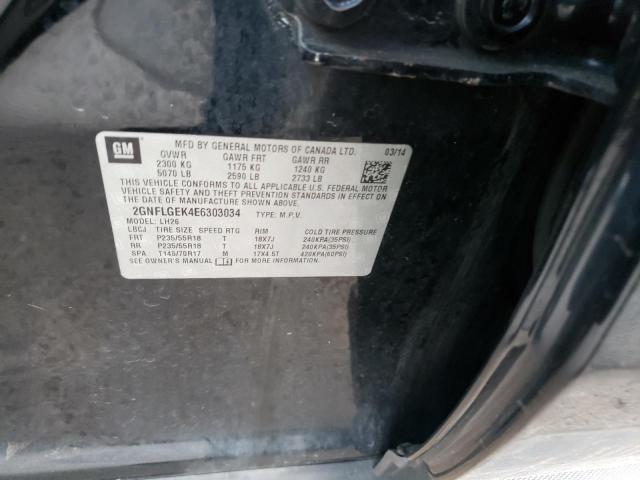 Photo 10 from auction – 2014 CHEVROLET EQUINOX LT with VIN 2GNFLGEK4E6303034