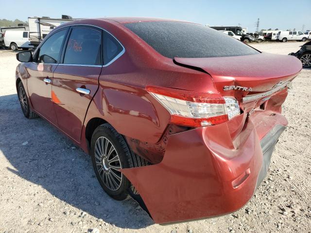Photo 3 from auction – 2013 NISSAN SENTRA S with VIN 3N1AB7AP1DL609466