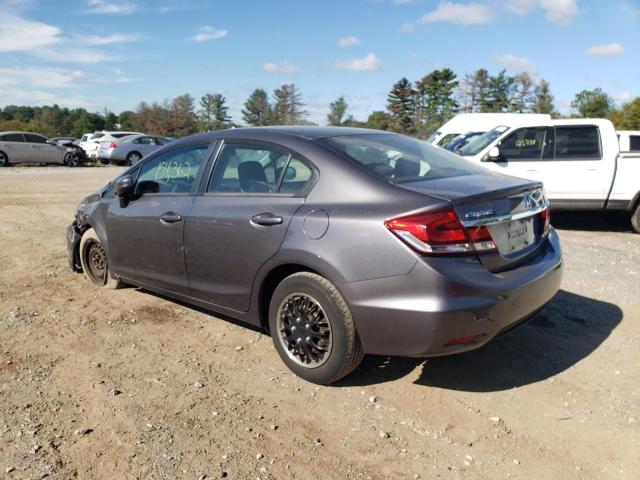 Photo 3 from auction – 2014 HONDA CIVIC LX with VIN 19XFB2F59EE027943
