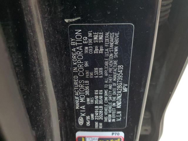 Photo 10 from auction – 2016 KIA SOUL with VIN KNDJN2A28G7395418