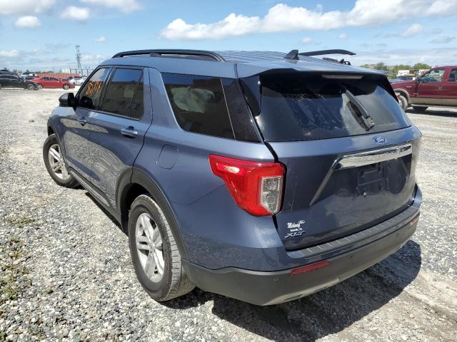 Photo 3 from auction – 2021 FORD EXPLORER X with VIN 1FMSK7DH1MGA12193