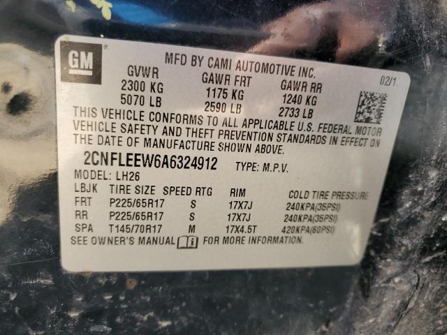 Photo 10 from auction – 2010 CHEVROLET EQUINOX LT with VIN 2CNFLEEW6A6324912
