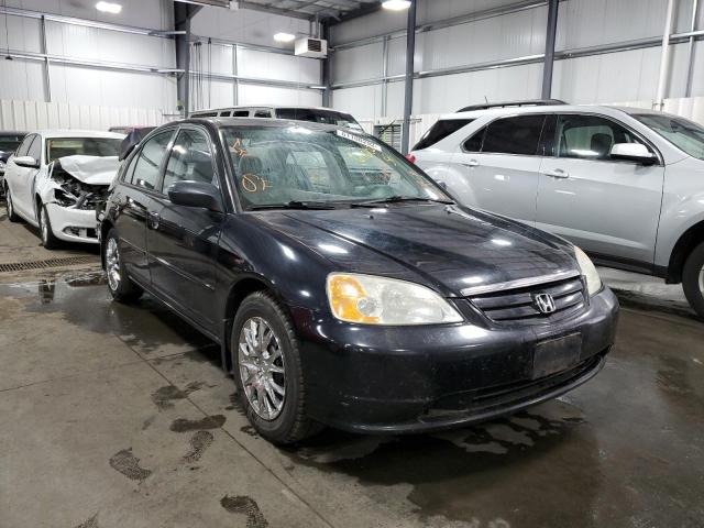HONDA CIVIC EX 2003 with VIN 2HGES26703H504632 - Photo from auction