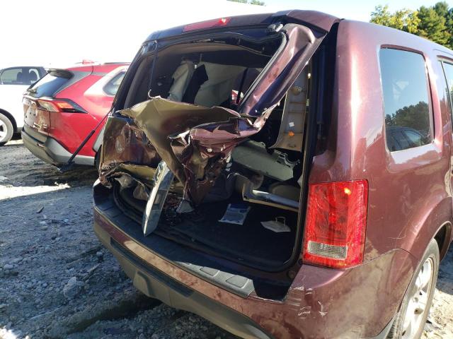 Photo 9 from auction – 2012 HONDA PILOT EX with VIN 5FNYF4H42CB059363