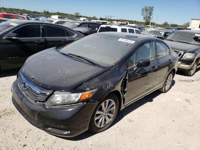 Photo 2 from auction – 2012 HONDA CIVIC EXL with VIN 19XFB2F95CE046702