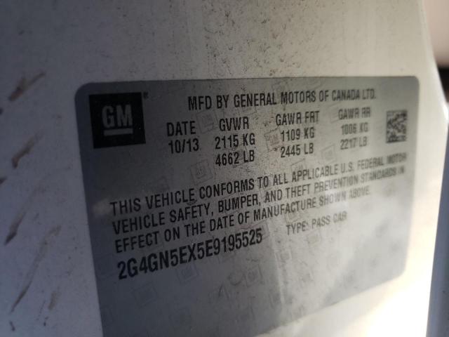 Photo 10 from auction – 2014 BUICK REGAL PREM with VIN 2G4GN5EX5E9195525