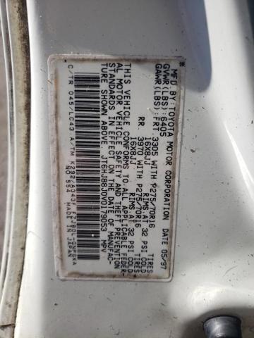 Photo 10 from auction – 1997 LEXUS LX 450 with VIN JT6HJ88J0V0179053