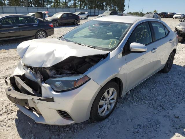 Photo 2 from auction – 2015 TOYOTA COROLLA L with VIN 2T1BURHE6FC457623