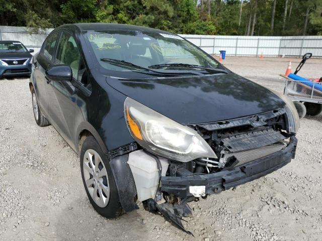 KIA RIO LX 2013 with VIN KNADM4A37D6315898 - Photo from auction