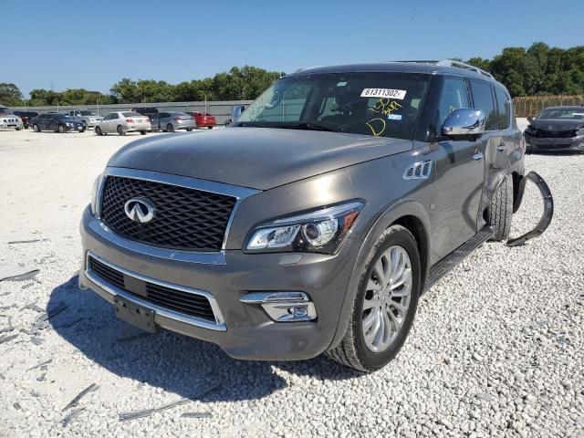 Photo 2 from auction – 2017 INFINITI QX80 BASE with VIN JN8AZ2NE3H9150349
