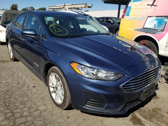 FORD FUSION SE 2019 with VIN 3FA6P0LU0KR209042 - Photo from auction