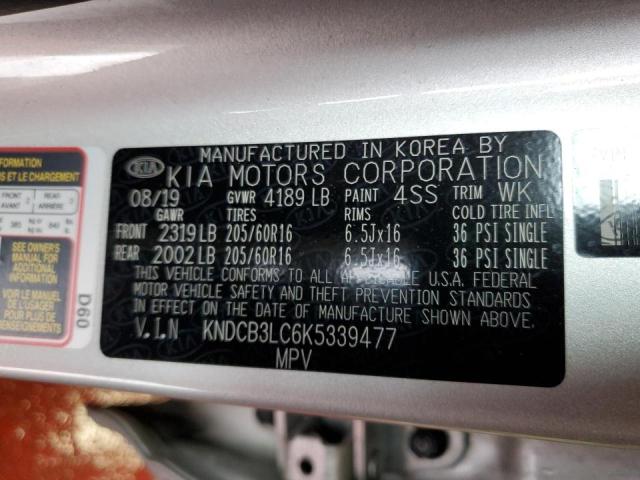 Photo 10 from auction – 2019 KIA NIRO FE with VIN KNDCB3LC6K5339477