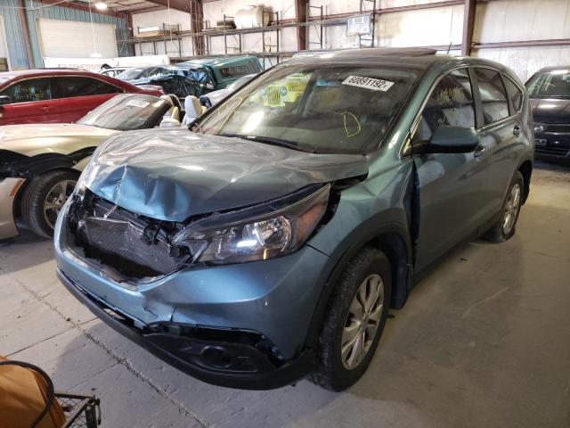Photo 2 from auction – 2014 HONDA CR-V EX with VIN 5J6RM4H56EL056947