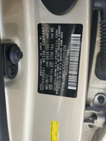 Photo 10 from auction – 2012 HYUNDAI GENESIS 3. with VIN KMHGC4DD2CU201434