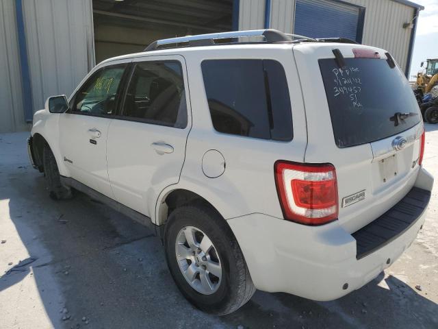 Photo 2 from auction – 2009 FORD ESCAPE HYB with VIN 1FMCU49359KA81032