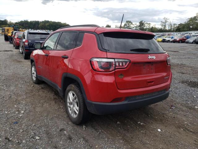Photo 3 from auction – 2018 JEEP COMPASS SP with VIN 3C4NJCAB8JT424440