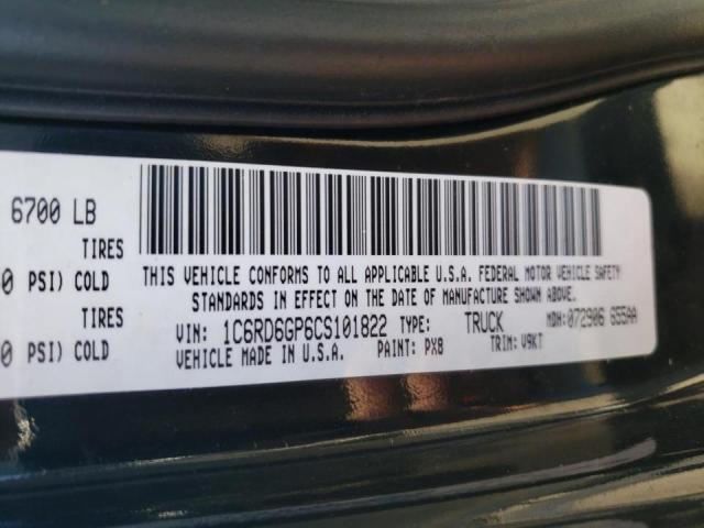 Photo 10 from auction – 2012 DODGE RAM 1500 S with VIN 1C6RD6GP6CS101822