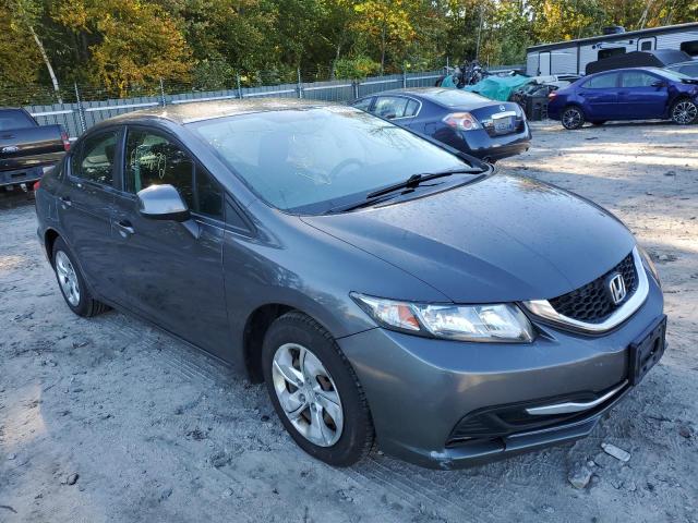 HONDA CIVIC LX 2013 with VIN 2HGFB2F55DH553670 - Photo from auction