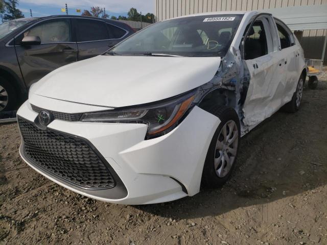 Photo 2 from auction – 2022 TOYOTA COROLLA LE with VIN JTDEPMAE1N3023229