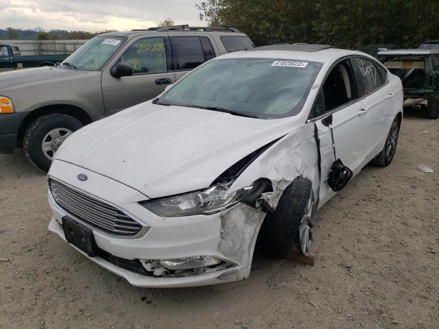 Photo 2 from auction – 2017 FORD FUSION SE with VIN 3FA6P0LU7HR188196