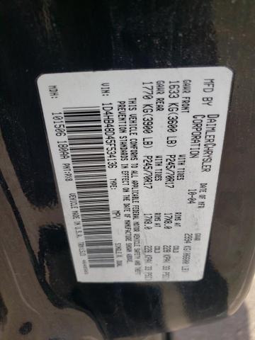 Photo 10 from auction – 2005 DODGE DURANGO SL with VIN 1D4HB48D45F534136