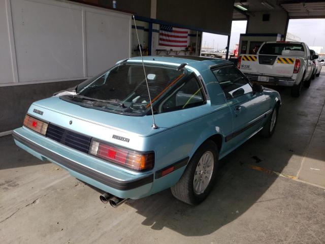 Photo 4 from auction – 1985 MAZDA RX7 13B with VIN JM1FB3320F0890494